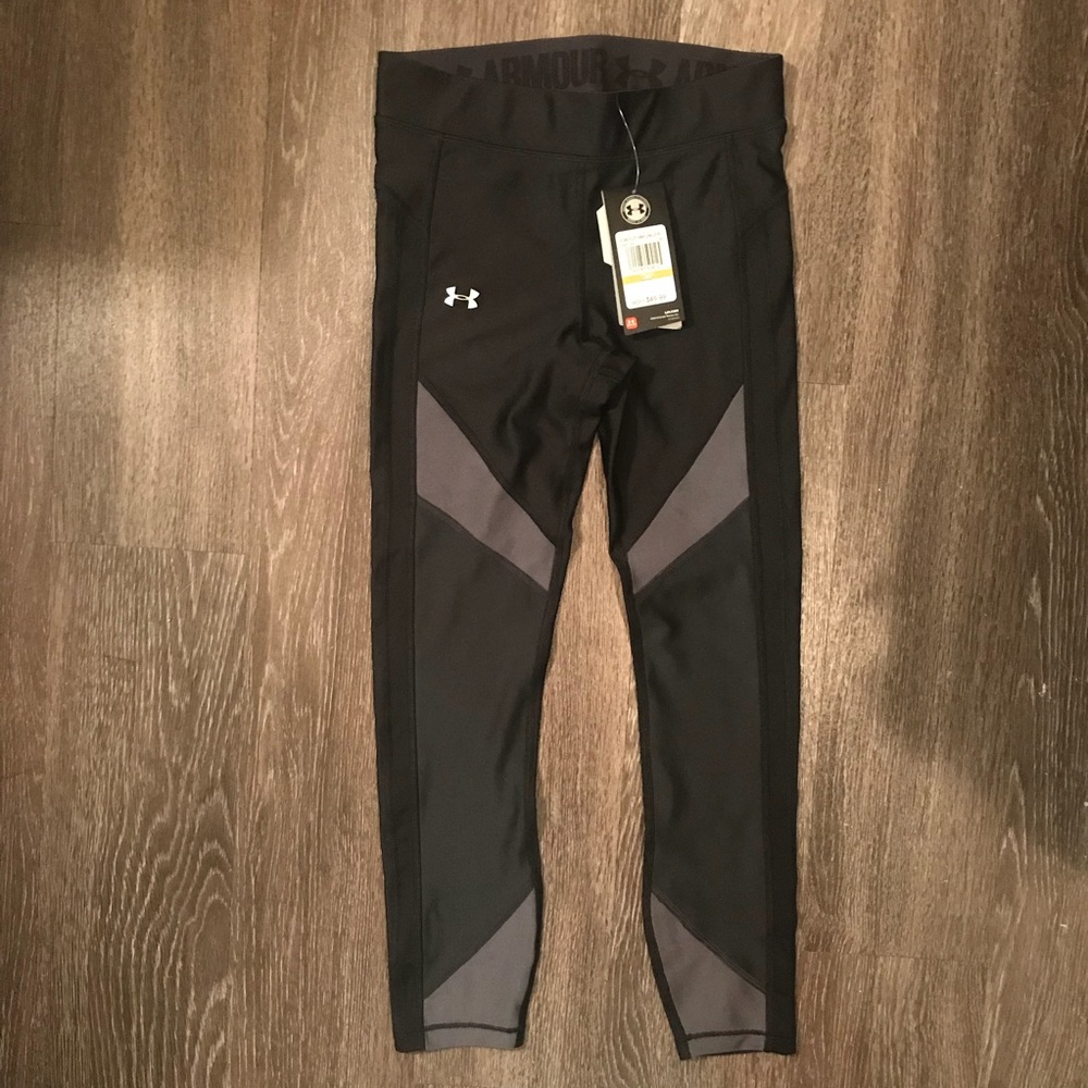Under Armour - Black and Grey Compression Legging